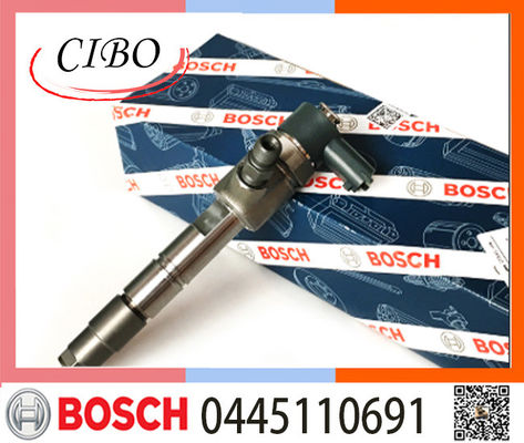 Inyector de combustible diésel de 0445110691 piezas de motor para FOTON Bosch 4JB1