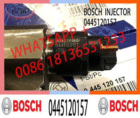 Para el inyector común 0445120157 de Bosch del carril de SAIC- HONGYAN 504255185 FIAT 504255185
